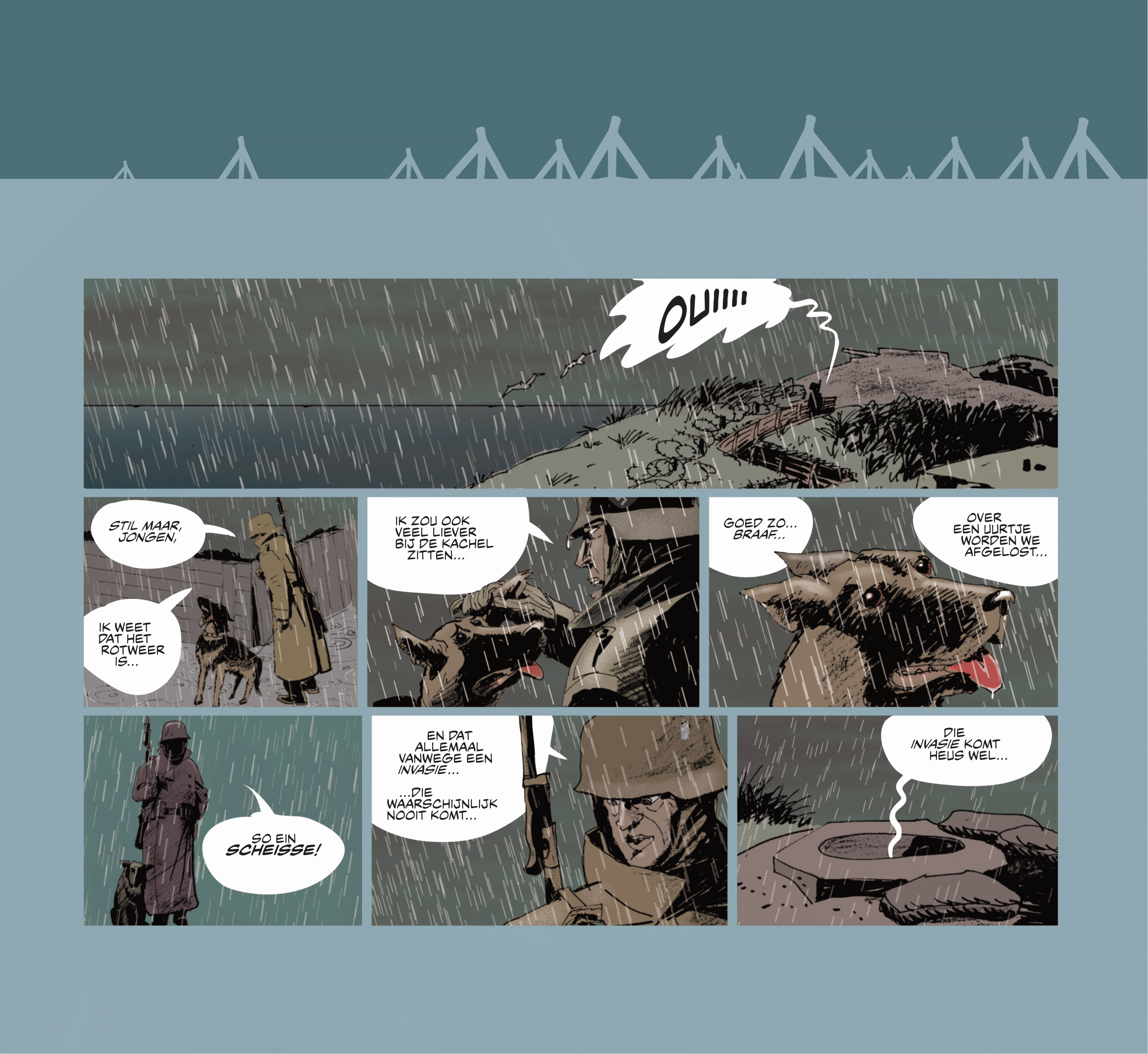 Atlantikwall stripboek p13